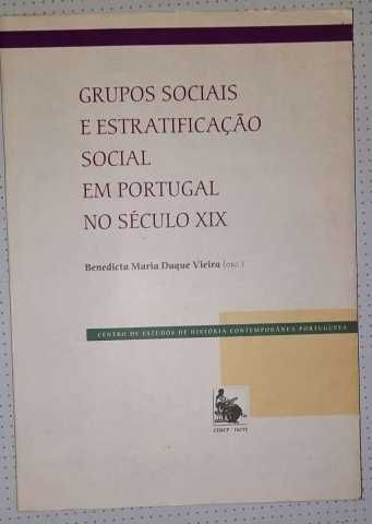 Livro "Grupos Sociais e Estratificação Social em Portugal no Séc. XIX"