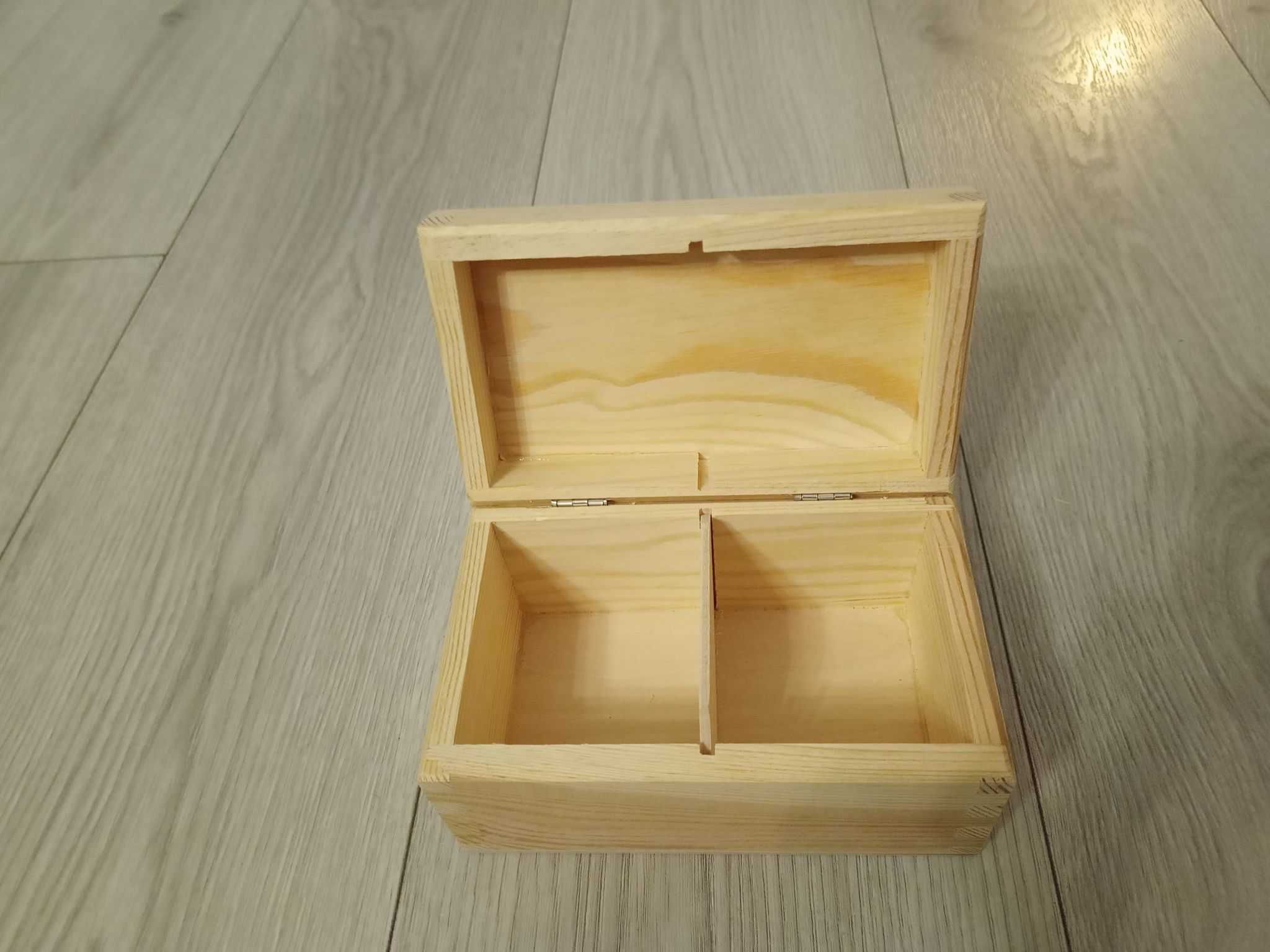 Skrzynka drewniana 1.1 l 9.5 x 8 x 15 cm