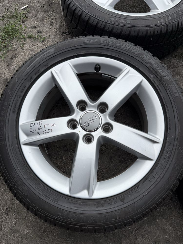 Felgi aluminiowe 5x112 16x6j et50 Audi Vw Skoda