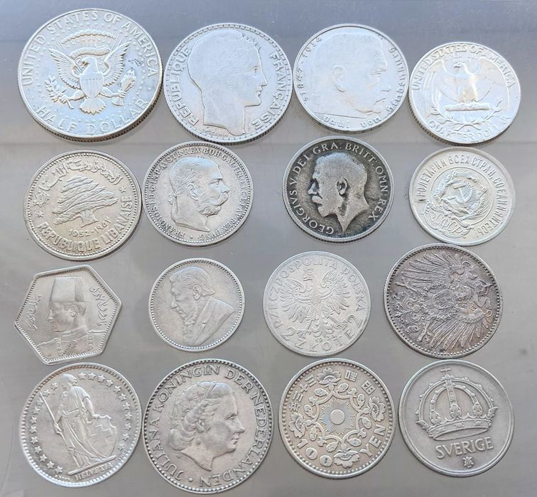 Продам срібні монети