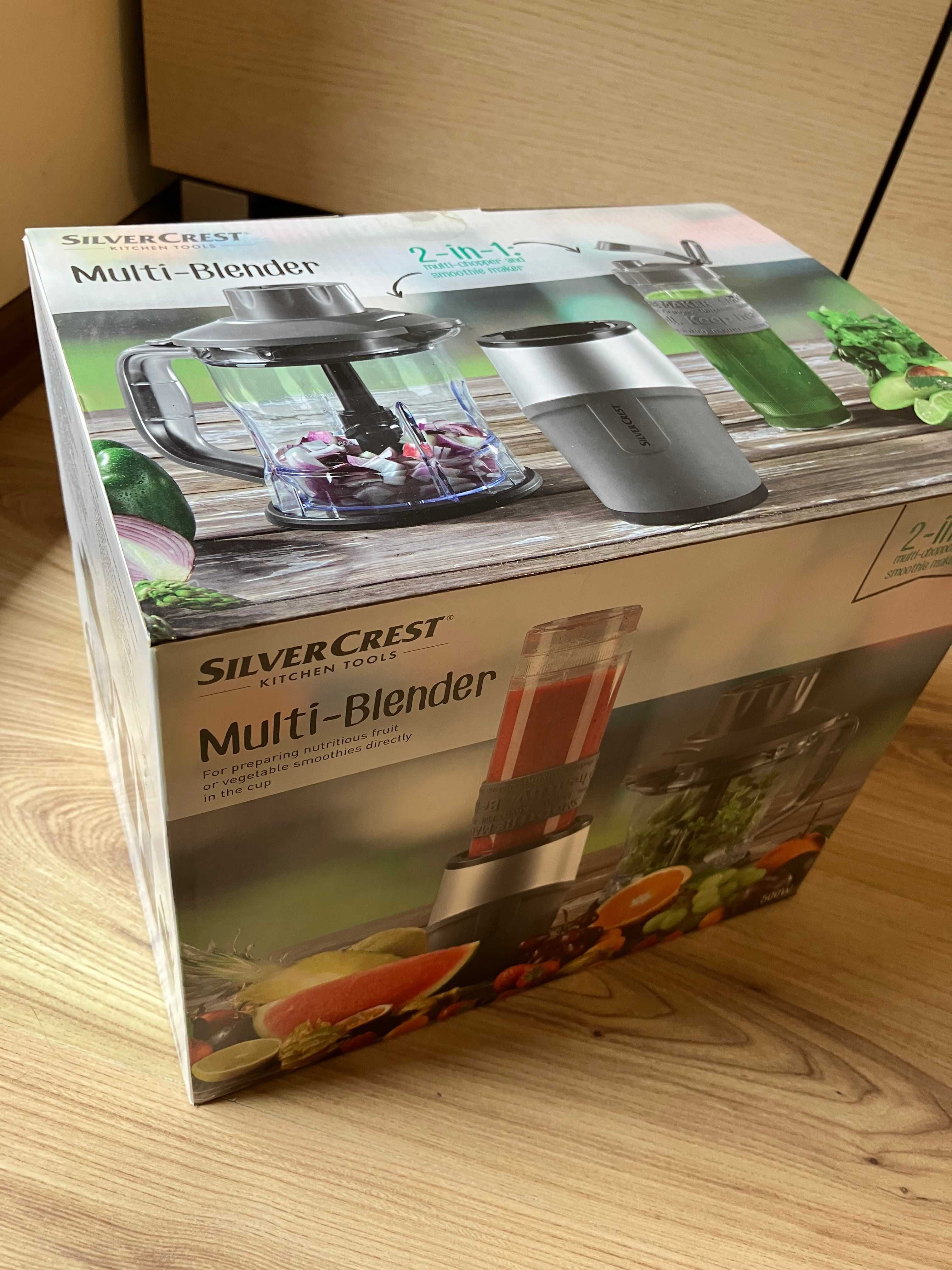 Multi blender Silvercrest z Lidla MIKSER DO SMOOTHIE 2W1