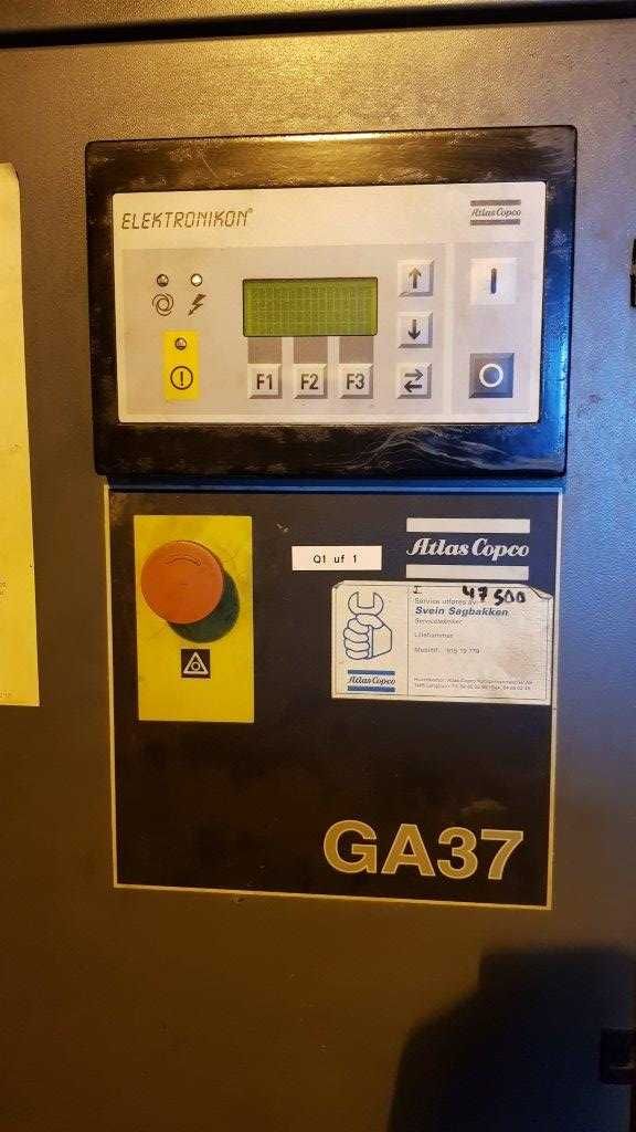 Kompresor śrubowy Atlas Copco GA37 VSD