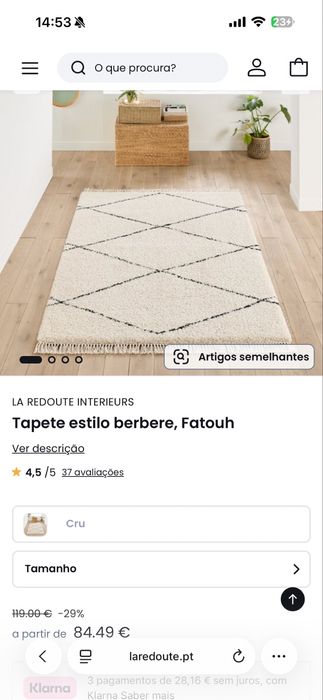 Tapete/ passadeira 80x250