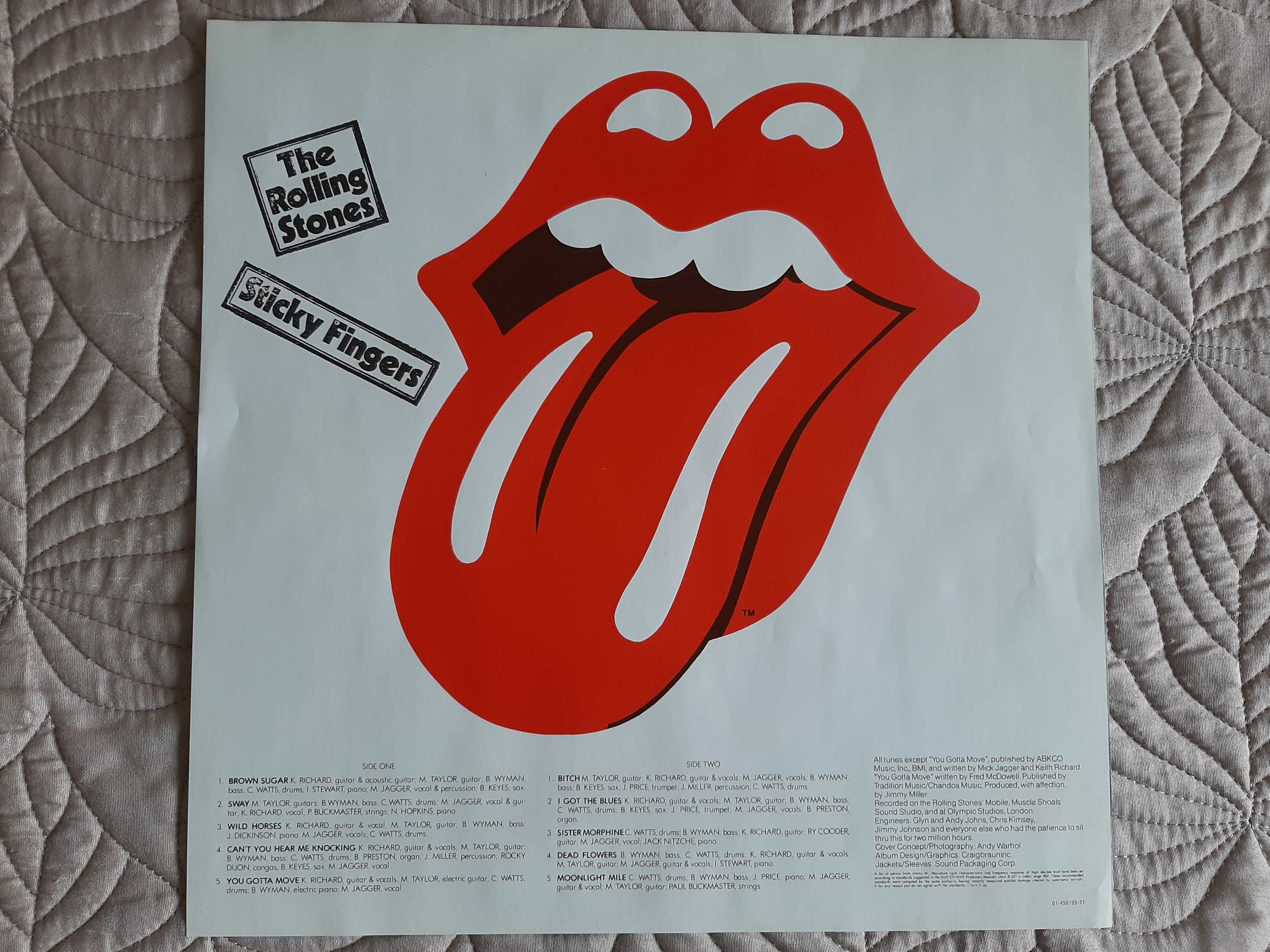 Rolling Stones - Sticky Fingers - EU - Vinil LP Zipper Cover