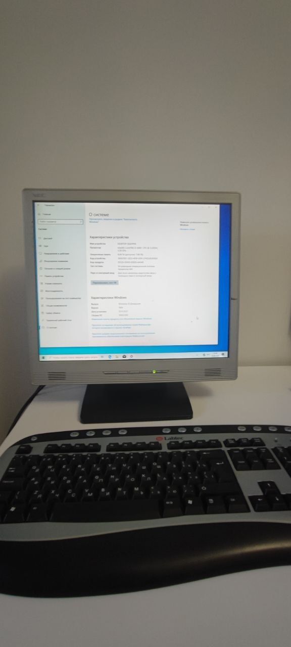 ПК+ монітор NEC 17дюймів