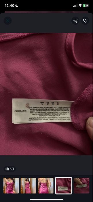 Сукня рожева міді яскраво рожева