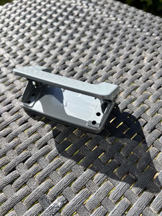 Dziurkacz biurowy 2-otworowy, szary – A4 80 mm