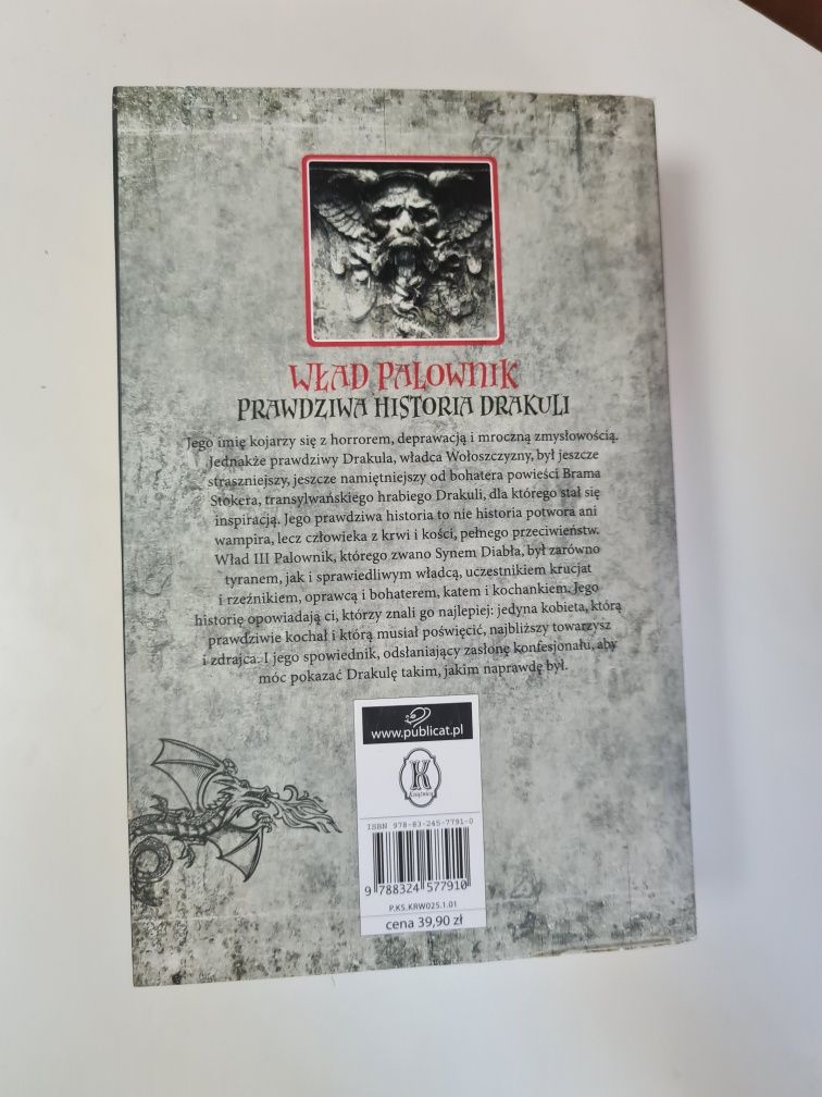Prawdziwa historia Drakuli C. C. Humphreys - Wład Paliwnik