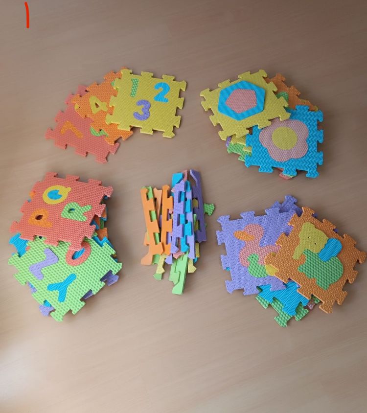 Tapete p/ criança espuma puzzle