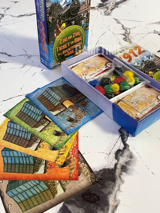 Ticket to Ride Europe 1912 Биле на Поезд Европа 1912 дополнение