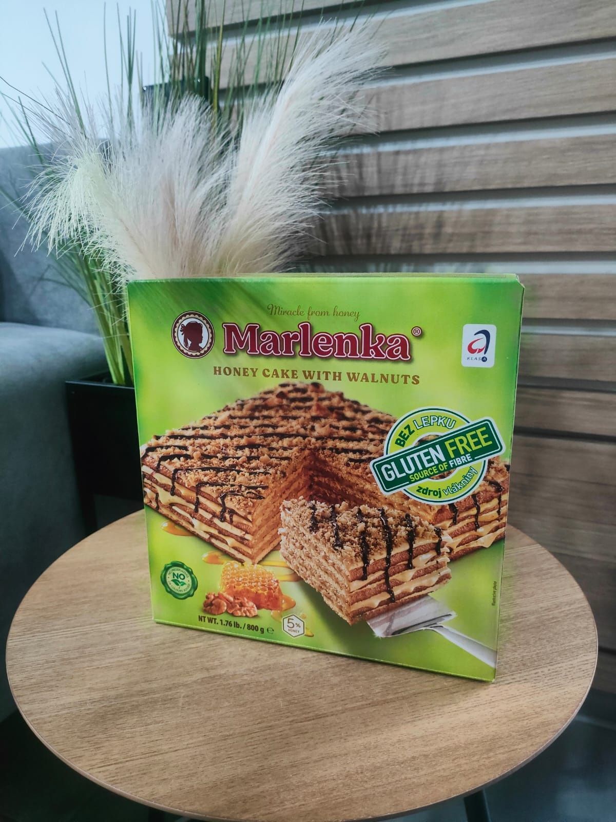 "Marlenka" 2x tort miodowo orzechowy bez glutenu