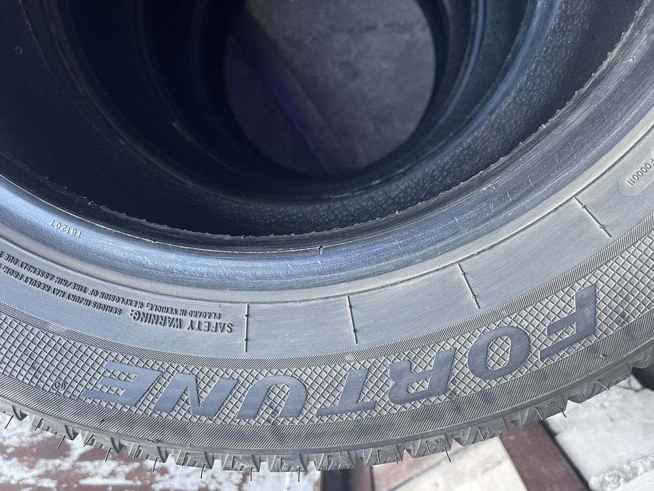 Шины 195/60 R15 Fortune б/у комплект зима U6