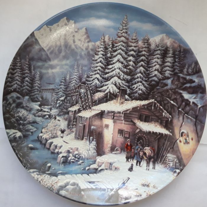 Коллекционная тарелка. Германия.