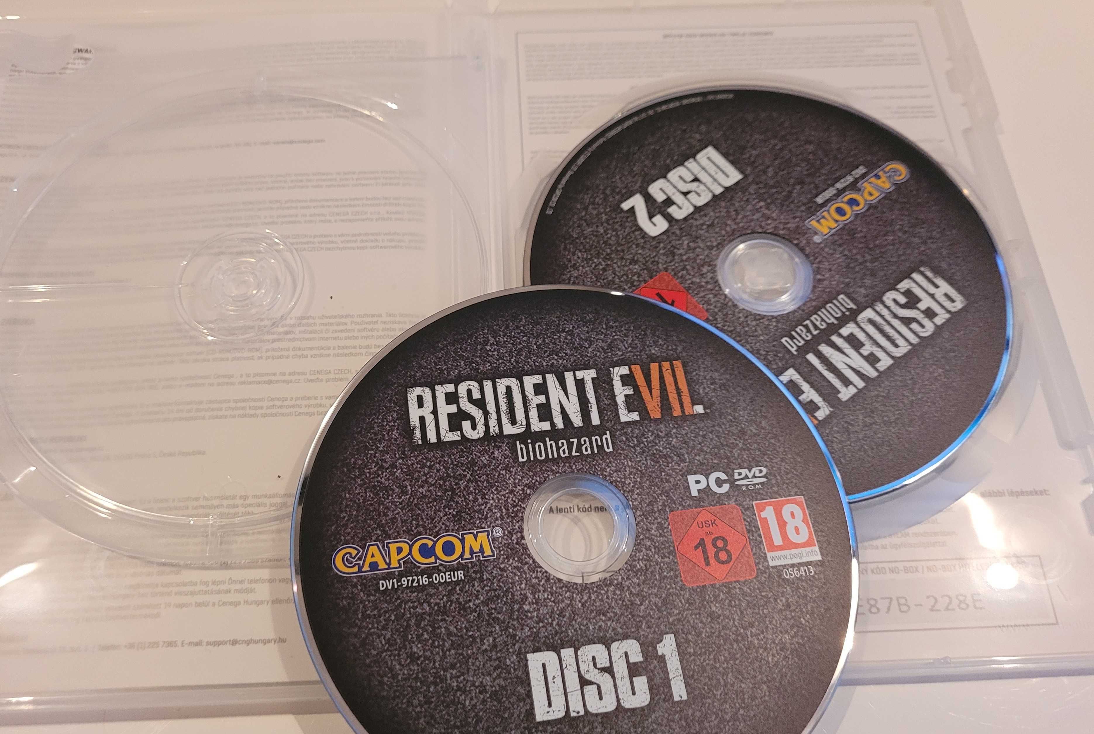 Resident evil 7 -biohazard PC DVD