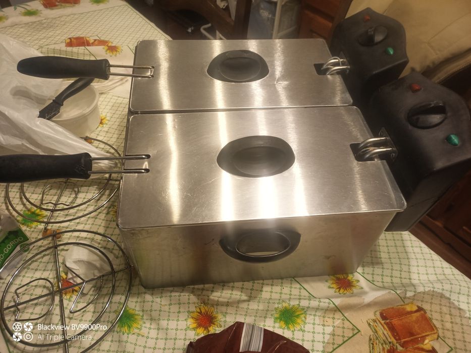 Fritadeira elétrica em bom funcionamento precisa de limpeza profunda