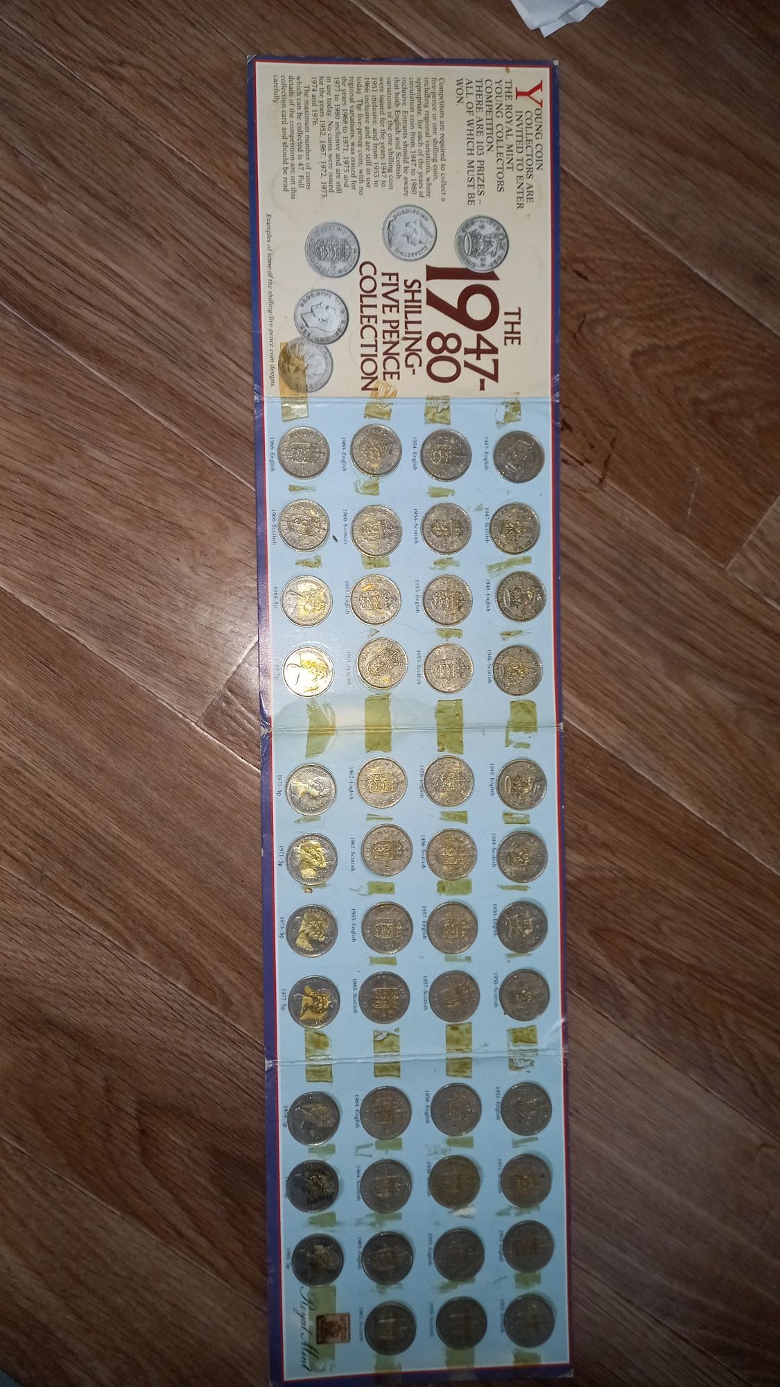 Набір монет 1983 Royal Mint, national coin week young collectors