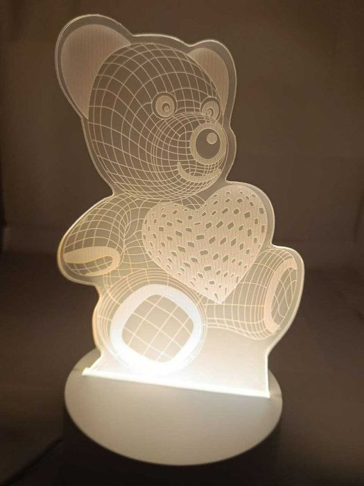 Креативна 3D нічна лампа — ідеальний подарунок!