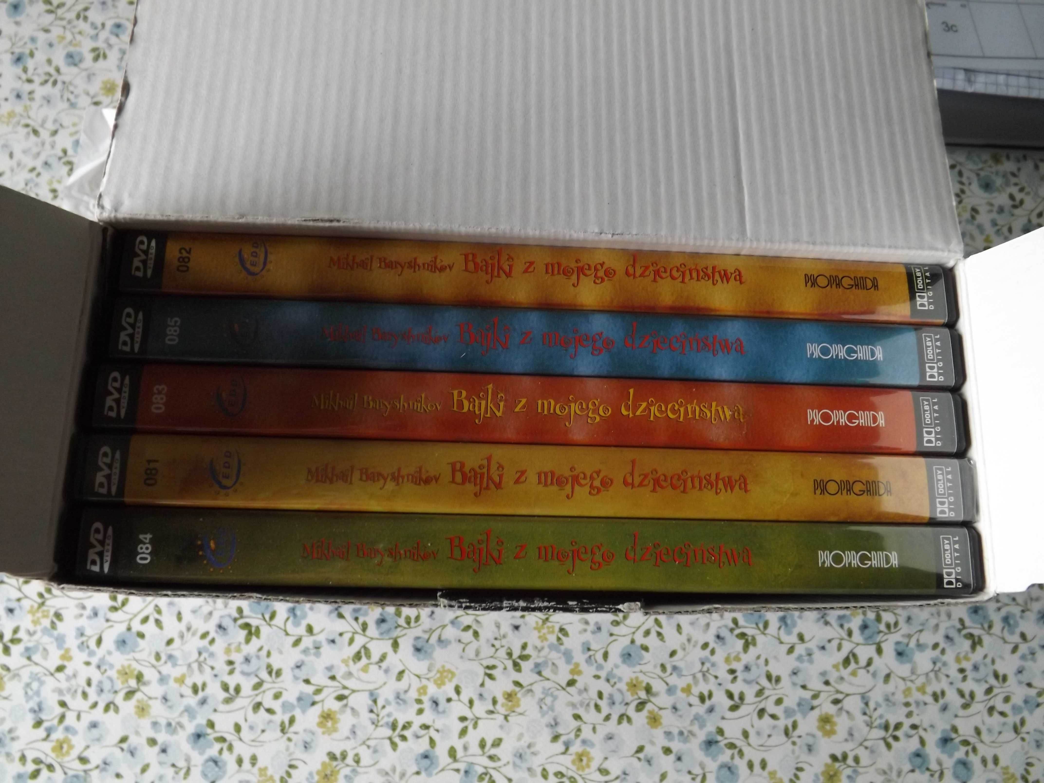 Bajki z mojego dzieciństwa Mikhail Baryshnikov  5 dvd zremasterowane