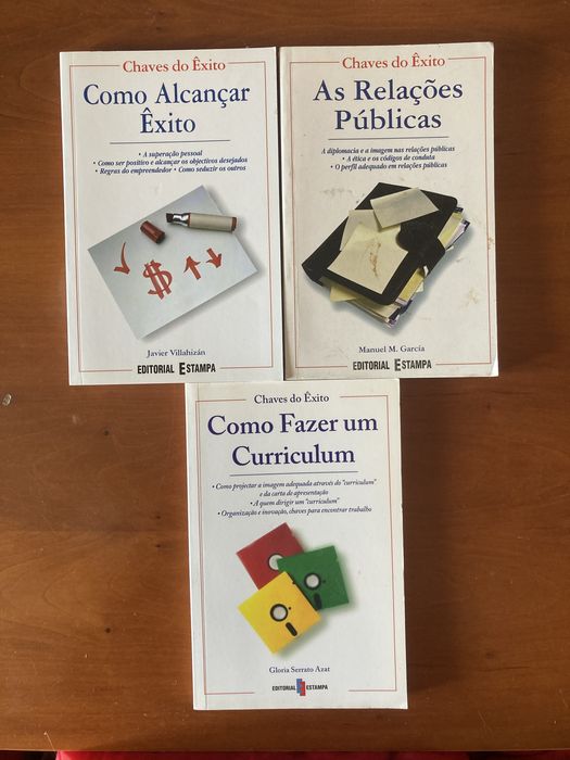 Livros da coleção “Chaves do Exito”