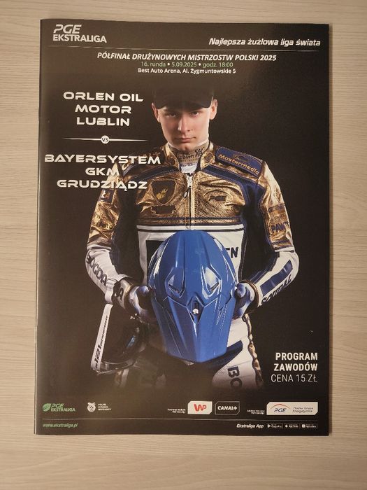 Programy żużlowe- Lublin 2025
