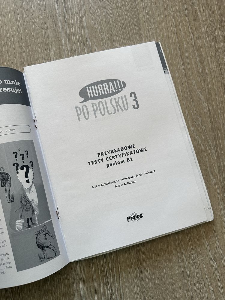 Podrecznik i zestaw ćwiczeń - Hurra! Po polsku 3, poziom B1