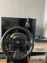 Thrustmaster t300 GTRS& playseat /игровой руль и кокпит для симулятора