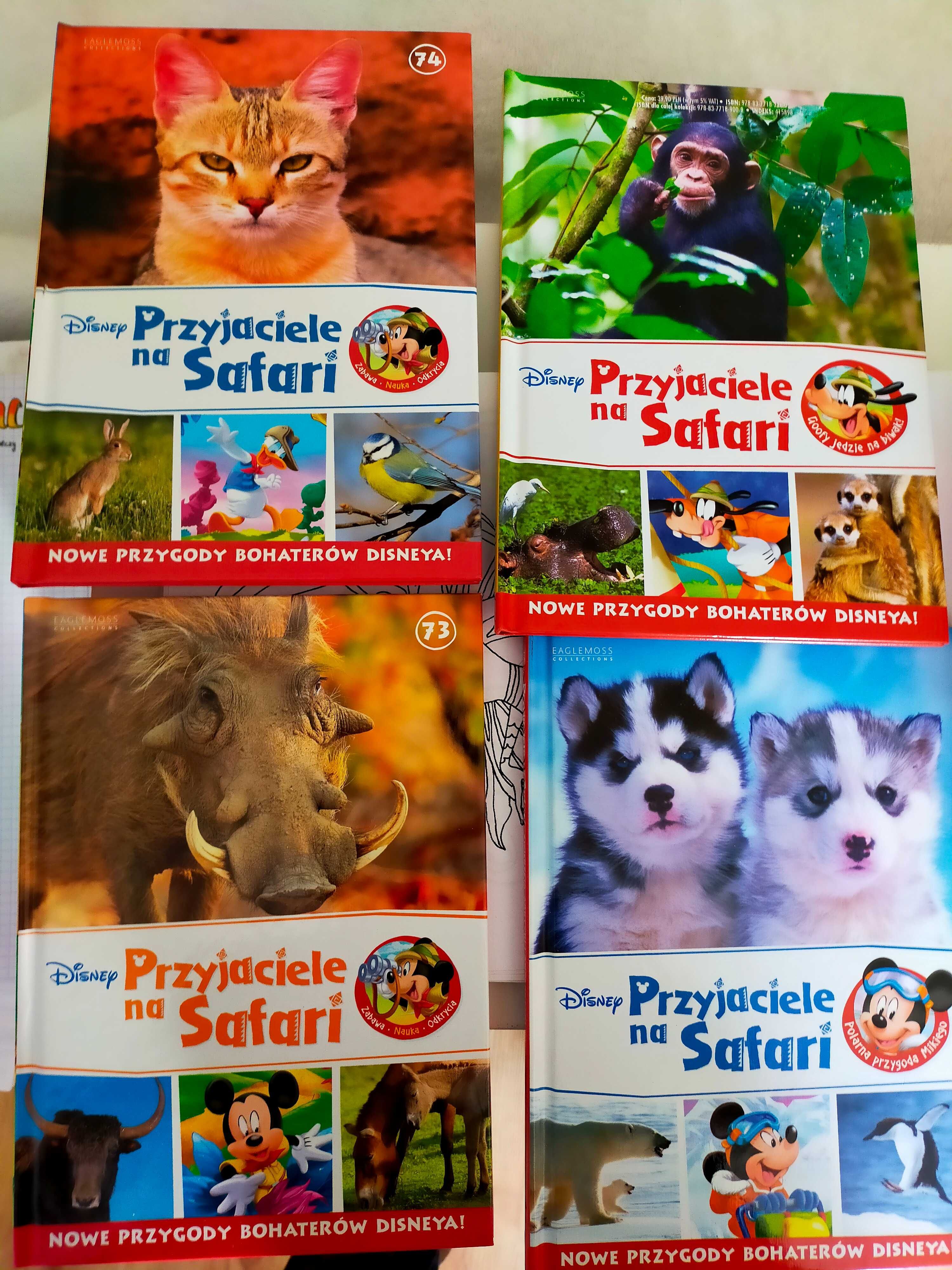 Książki Disney Przyjaciele na safari