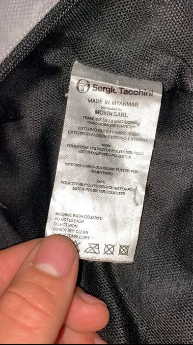 Продам зип худи sergio tacchini на лампасах