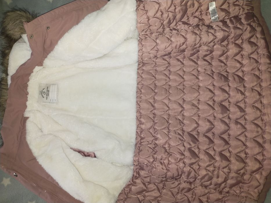 Тепла куртка (парка) на дівчинку р.158