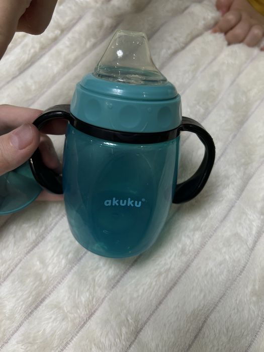 Поїльник дитячий з трубочкою, поїльник непроливайка