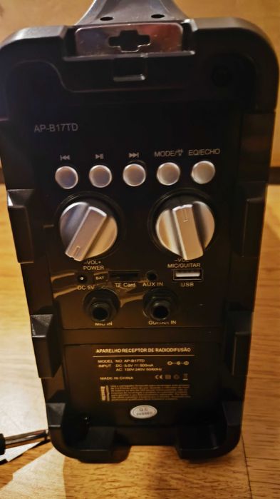 Coluna TOP MIX POP AP-B17TD nova na caixa