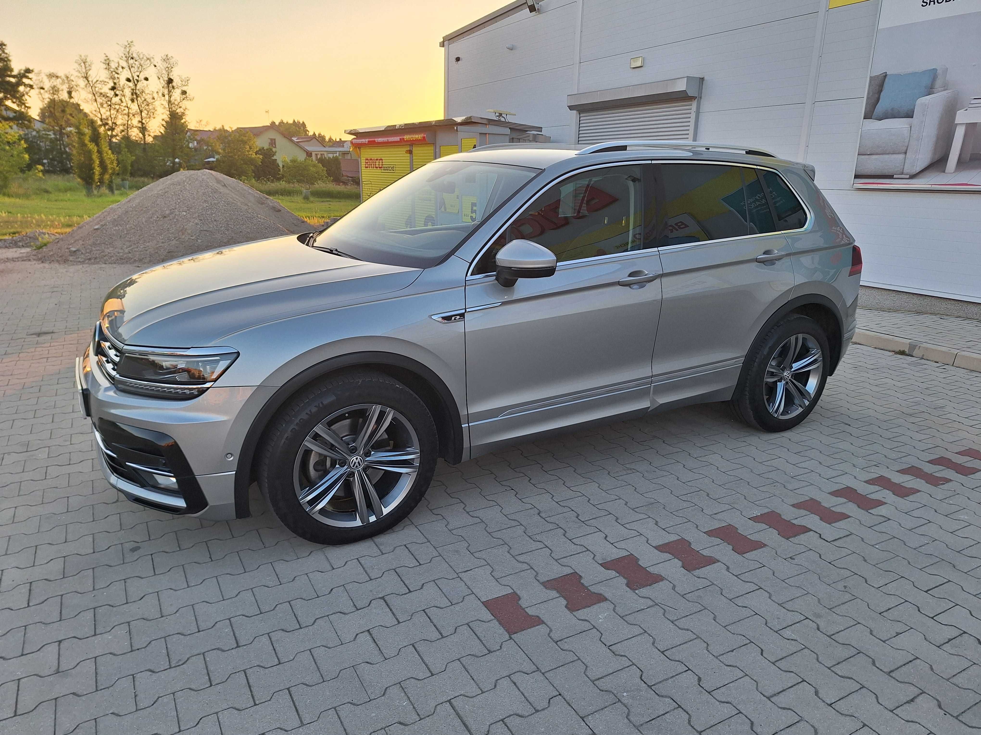 VW Tiguan II R-Line 190KM; 4x4 wisienka na torcie!