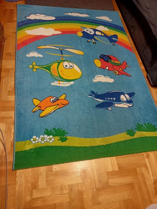 Dywan dziecięcy w samoloty