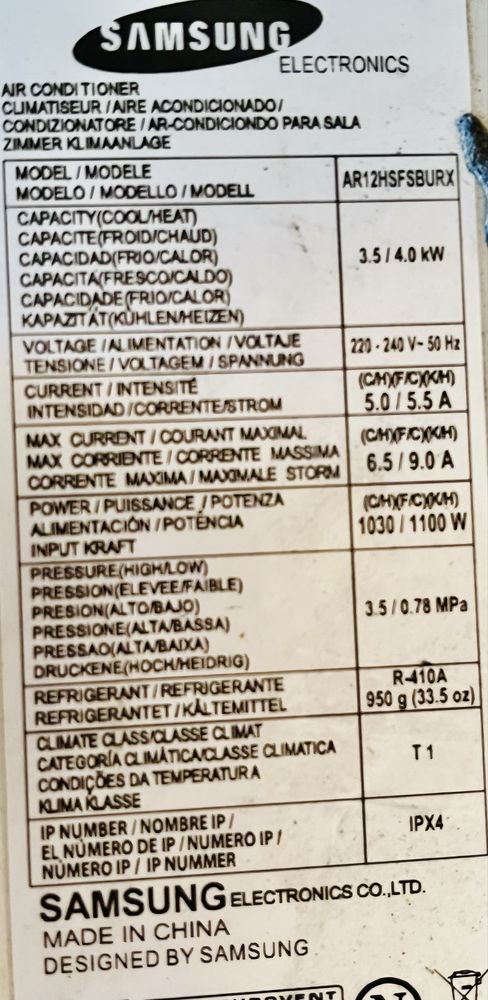 4 MAQUINAS E SPLIT SAMSUNG QUASE NOVOS!