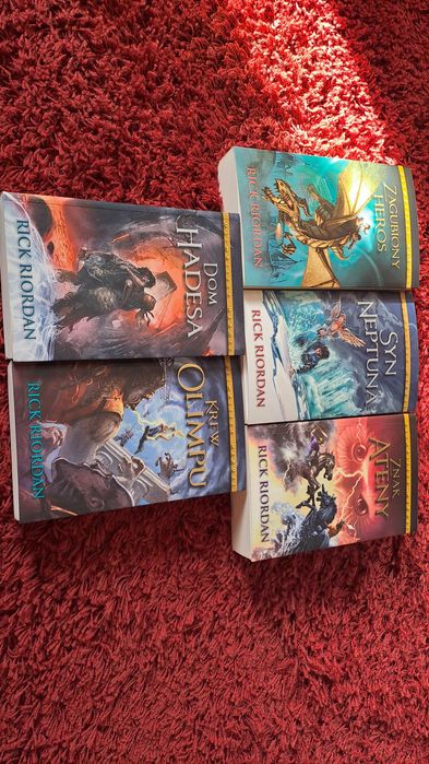 Olimpijscy herosi Rick Riordan