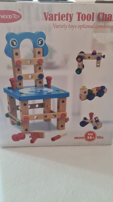 Drewniany warsztat majsterkowicza