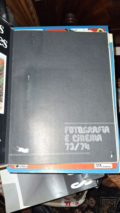 Fotografia cinema 1973 photobook raro Portugal