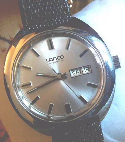 Relógio Lanco electronic,swiss made,movimento raro ,oportunidade