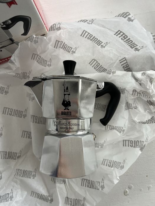 kawiarka bialetti moka express 3 filiżanki nowa do kawy