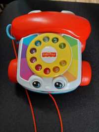 Telefon/autko do ciągnięcia  fisher price