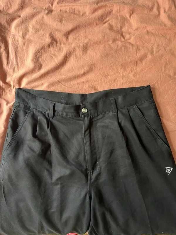 Czarne męskie spodnie Dunlop Golf Classic (rozm. 34)
