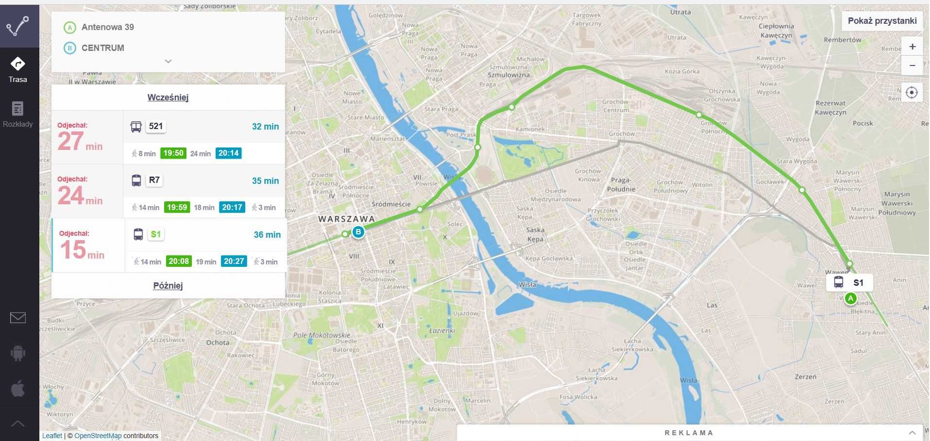 Pokój w domu z miejscem do parkingowym. Wawer - ul. Antenowa 39