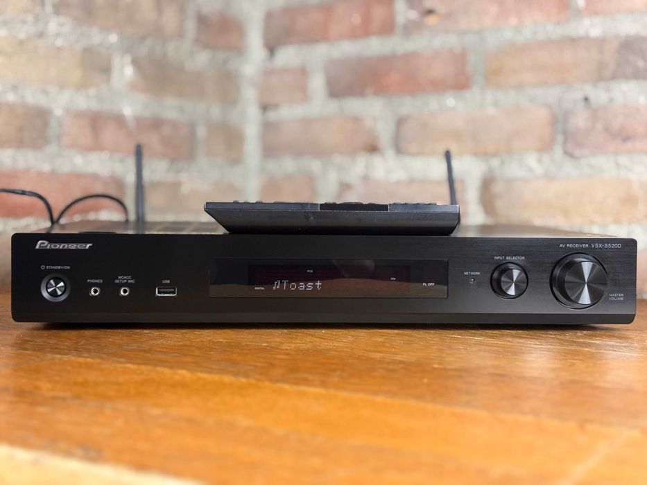 5.1 Pioneer VSX-S520D Wi-Fi BT 4K60p HDR Hi-Res Audio Spotify