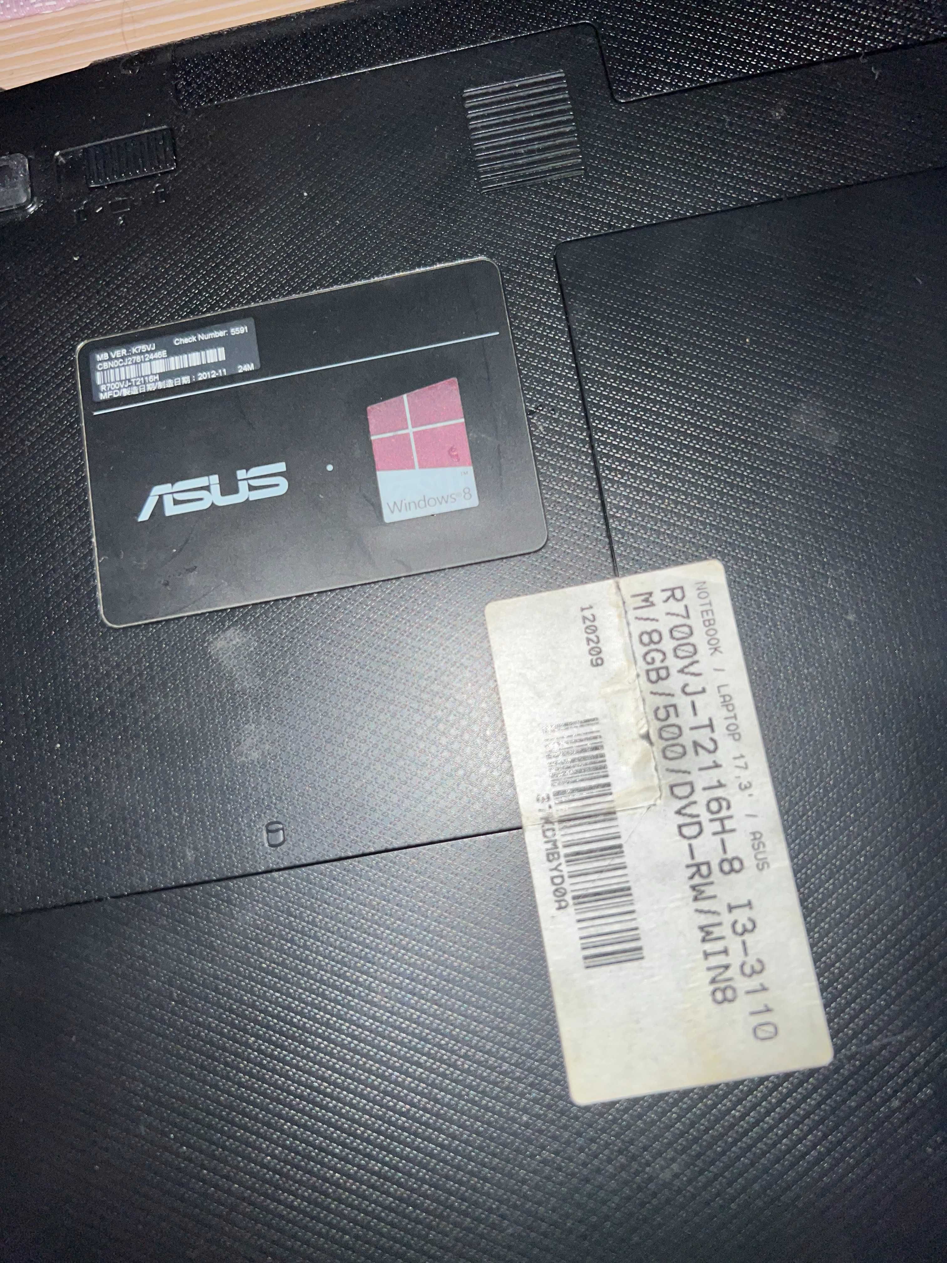 ASUS R700VJ-T2116H