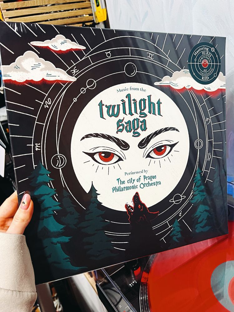 Twilight Saga вінілова платівка, саундтрек Сутінки, vinyl