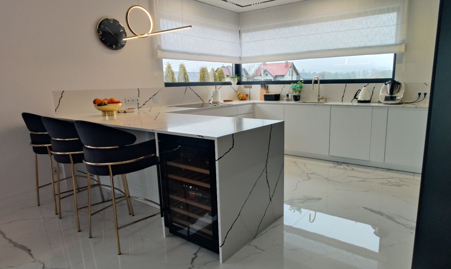 Calacatta Blat konglomerat kwarcowy granit