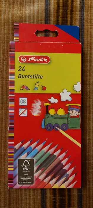 Kredki ołówkowe 24 szt herlitz