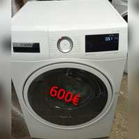 Máquina de lavar e secar roupa da bosch 10kg/6kg série 6