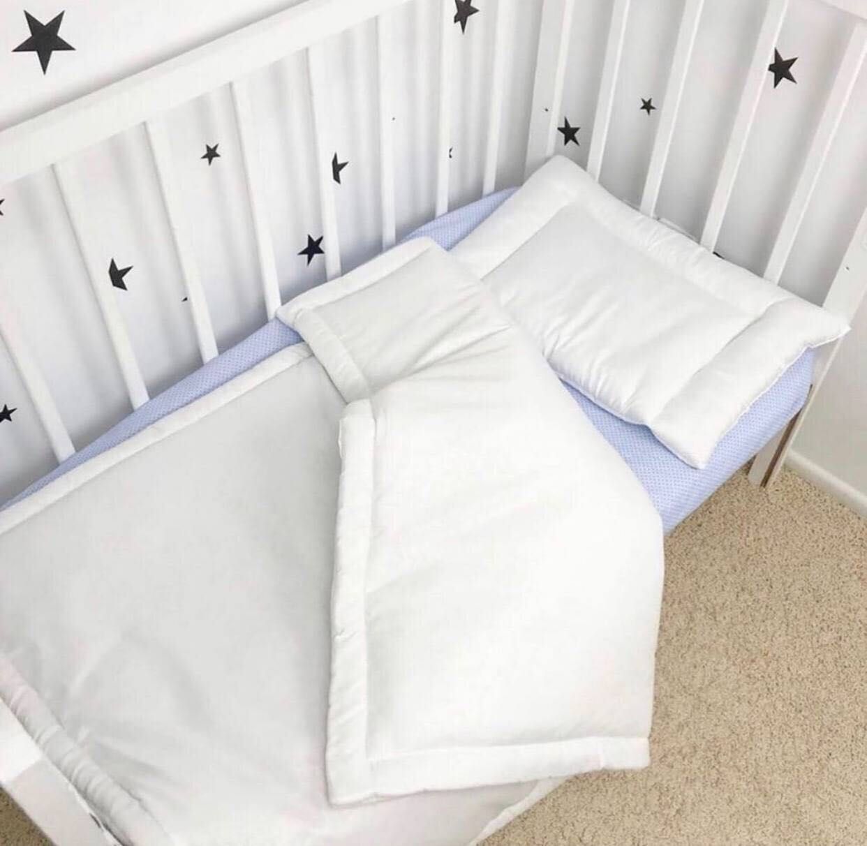 Одеяло подушечка для новорожденного в кроватку