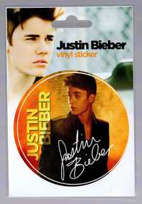 Justin Bieber - naklejka winylowa 9 cm